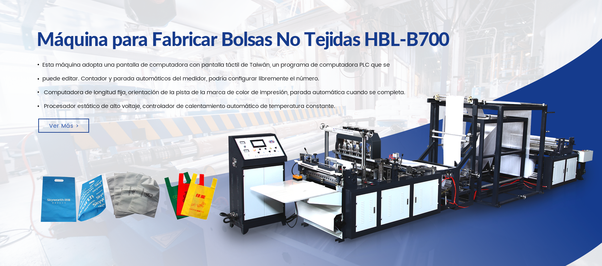 Nonwoven bag making machine supplier